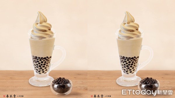 ▲▼春水堂推出夏季新品「珍珠奶茶霜淇淋」。（圖／春水堂提供）