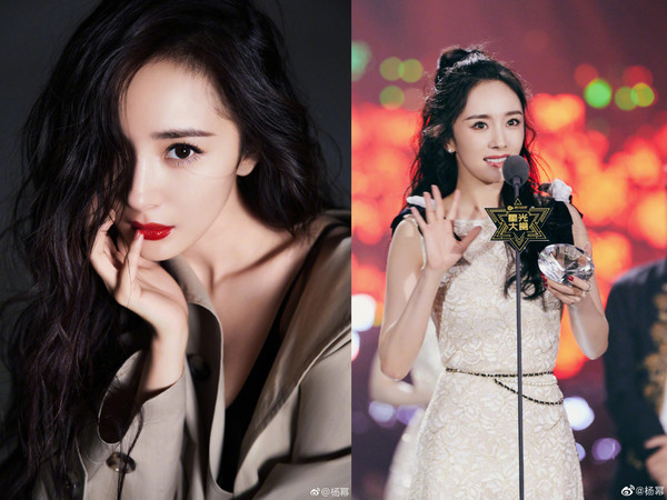 ▲▼ 楊冪「3秘技」遮髮際線、高額頭 。(圖/翻攝自微博、IG) ▲▼ 楊冪「3秘技」遮髮際線、高額頭 。(圖/翻攝自微博、IG)