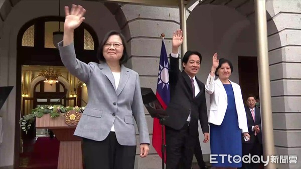 ▲▼總統就職典禮，蔡英文抵達台北賓館。（圖／ETtoday攝影中心攝）