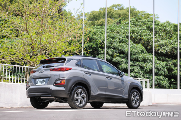 ▲Hyundai Kona Hybrid油電試駕。（圖／記者林鼎智攝）