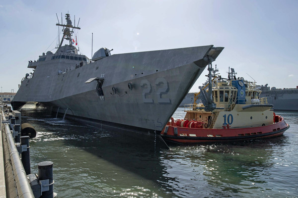 ▲▼堪薩斯城號24日抵達母港聖地牙哥，將於6月20日開始服役。（圖／U.S. Pacific Fleet官網）