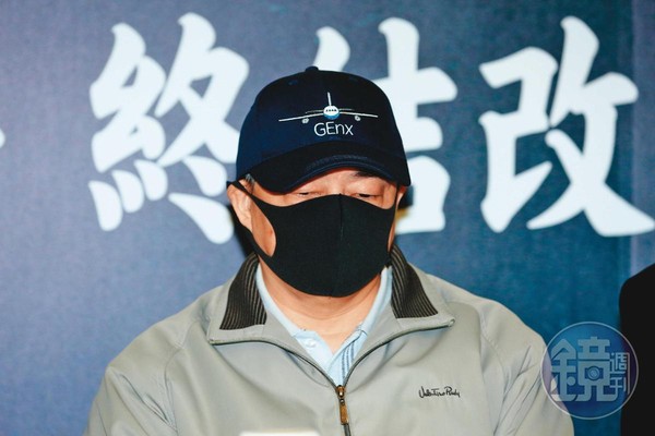 張榮發大房三兄弟爭經營權,次子張國明(圖)今年初曾開記者會,但全程不發一語。
