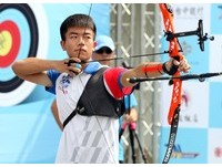 ▲▼愛山林隊鄧宇成。（圖／中華企業射箭聯盟提供             