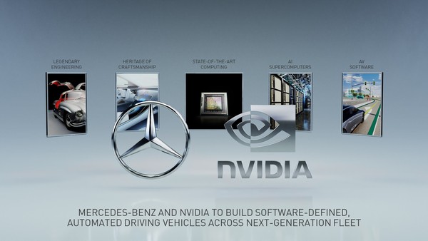 ▲賓士與NVIDIA合作自駕技術。（圖／翻攝自Mercedes-Benz）