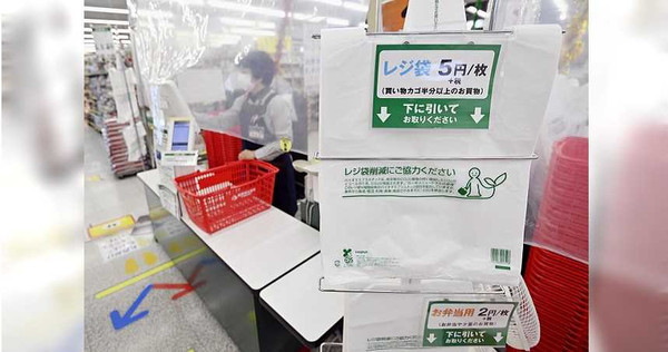 日本塑膠袋開始收費制。（圖／達志圖庫）