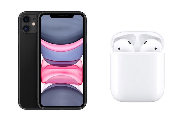 iPhone11+AirPods（圖／淘寶台灣提供）