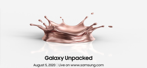 ▲▼三星Galaxy Unpacked 2020確認8/5線上發表。（圖／翻攝自三星官網）