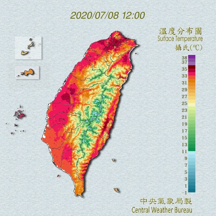 天氣圖。（圖／氣象局）