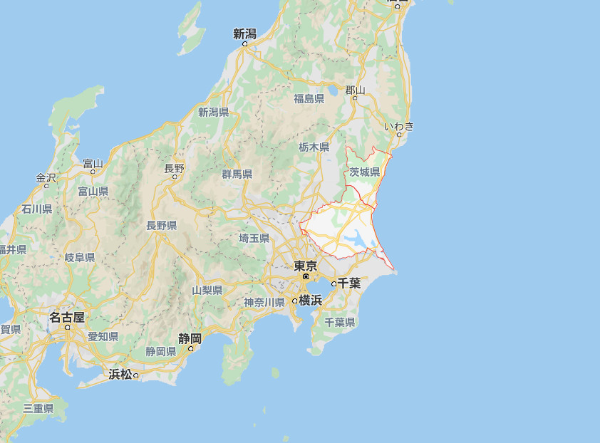 ▲▼日本關東地震規模4.7！　東海核二廠立刻啟動狀況檢查。（圖／翻攝Google Map）