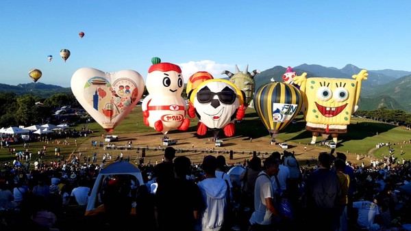 ▲▼2020台灣國際熱氣球嘉年華開幕。（圖／台東縣政府提供）