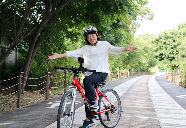 ▲嘉義市環狀自行車道優化、串聯工程預計年底完工 。（圖／嘉義市政府提供）