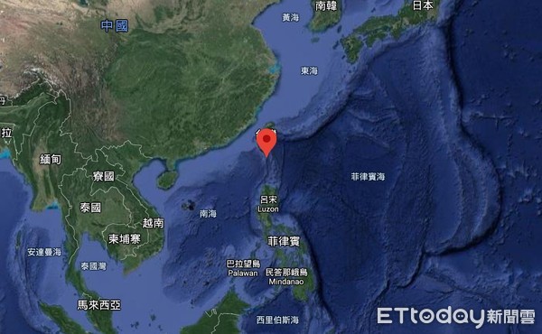 ▲巴士海峽是美軍進入南海的要道。（圖／翻攝Google Map）