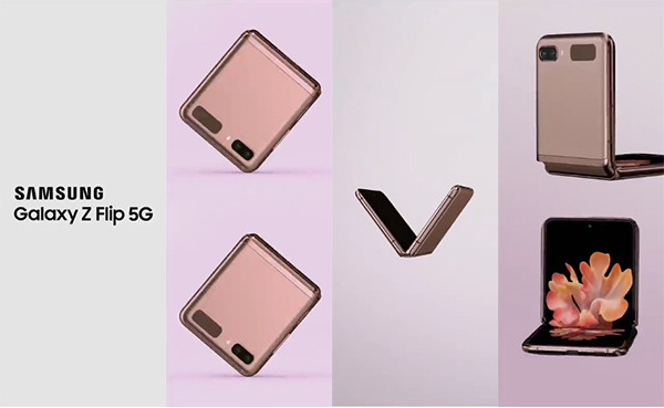 ▲▼Galaxy Z Flip 5G也有「神秘銅」新配色。（圖／翻攝自Twttter／Evan Blass）