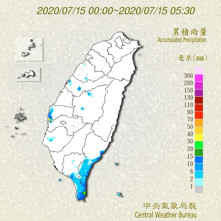熱帶低壓「貼著台灣北上」！防大雨強風　各地降雨時間出爐