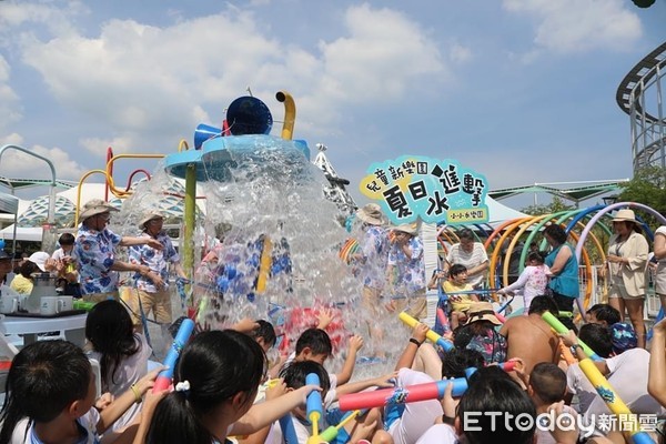 ▲臺北市兒童新樂園,小小水樂園。（圖／KLOOK提供）
