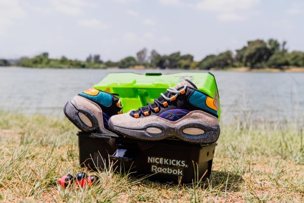 ▲Reebok 攜手Nice Kicks推出 Question Mid鞋款「Bubba Chuck」。（圖／品牌提供）