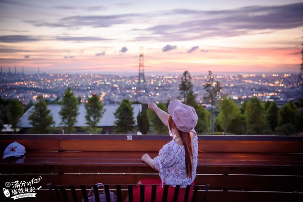 ▲▼鳥居夜景咖啡。（圖／滿分的旅遊札記提供）