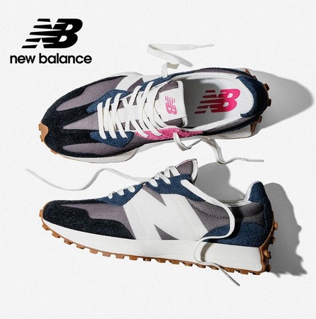 New balance新品327系列休閒鞋（圖／momo購物網提供）