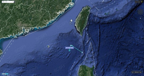 ▲美軍機進入南海上空。（圖／翻攝自南海戰略態勢感知）