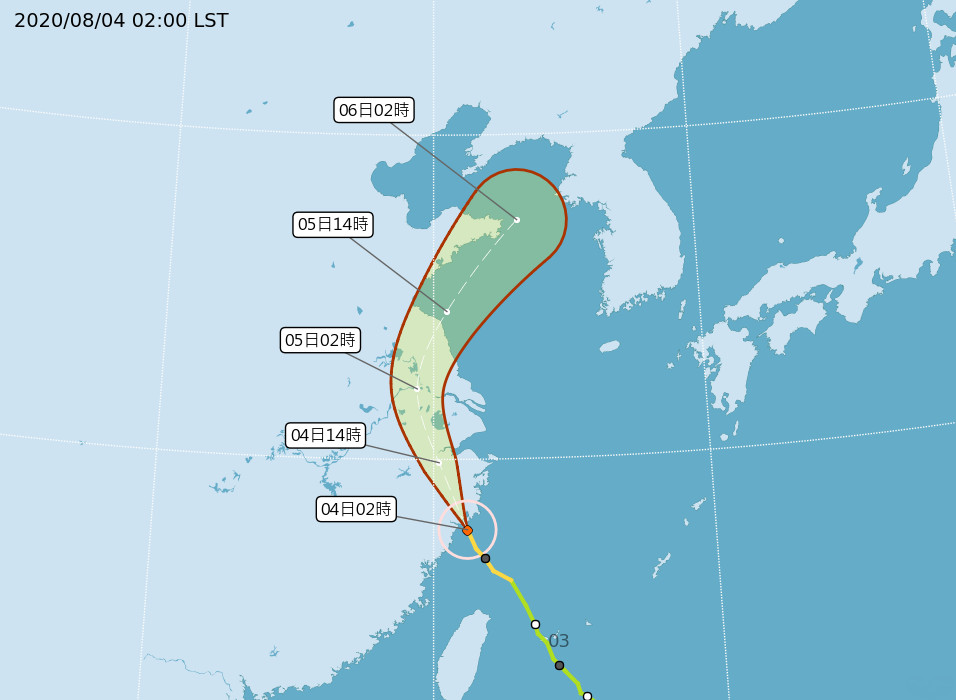 天氣圖。（圖／氣象局）