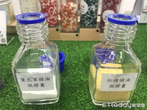 ▲▼香氛精油微膠囊,紙香皂。（圖／記者許展溢攝）