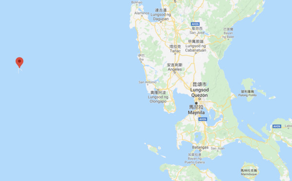 ▲▼黃岩島地理位置。（圖／翻攝自Google Map）