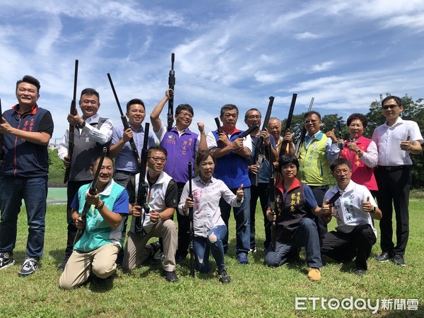 ▲台南市議員林美燕等人，要求新址除需以符合國際規範打造現代化射擊場外，更盼能爭取到2023年全運會，讓場地在比賽期程前完工啟用。（圖／記者林悅翻攝，下同）