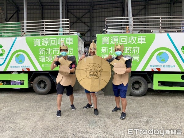 ▲「羅馬競技生死鬥」激戰中和資收場 「夯叫阿巴」隊勇奪冠軍。（圖／新北市環保局提供）