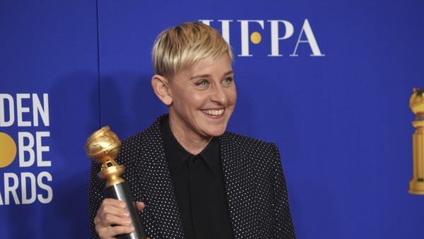 ▲▼金球獎艾倫狄珍妮（Ellen DeGeneres）。（圖／達志影像／美聯社）