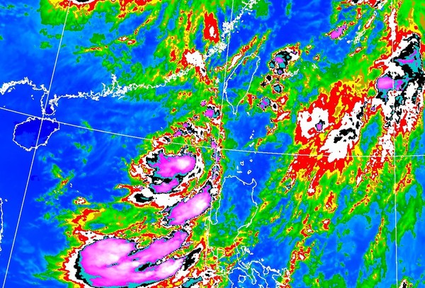 ▲▼今年第6號颱風生成。（圖／中央氣象局）