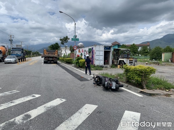 ▲▼花蓮死亡車禍。（圖／記者蕭可正翻攝）