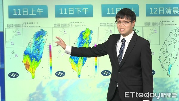 ▲▼氣象局發布米克拉颱風警報。（圖／記者宋良義攝）