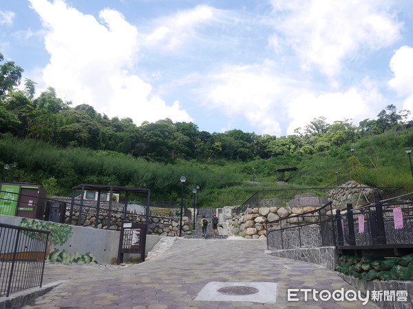 ▲北市麟光站附近的「黎和生態公園」。（圖／記者彭懷玉攝）