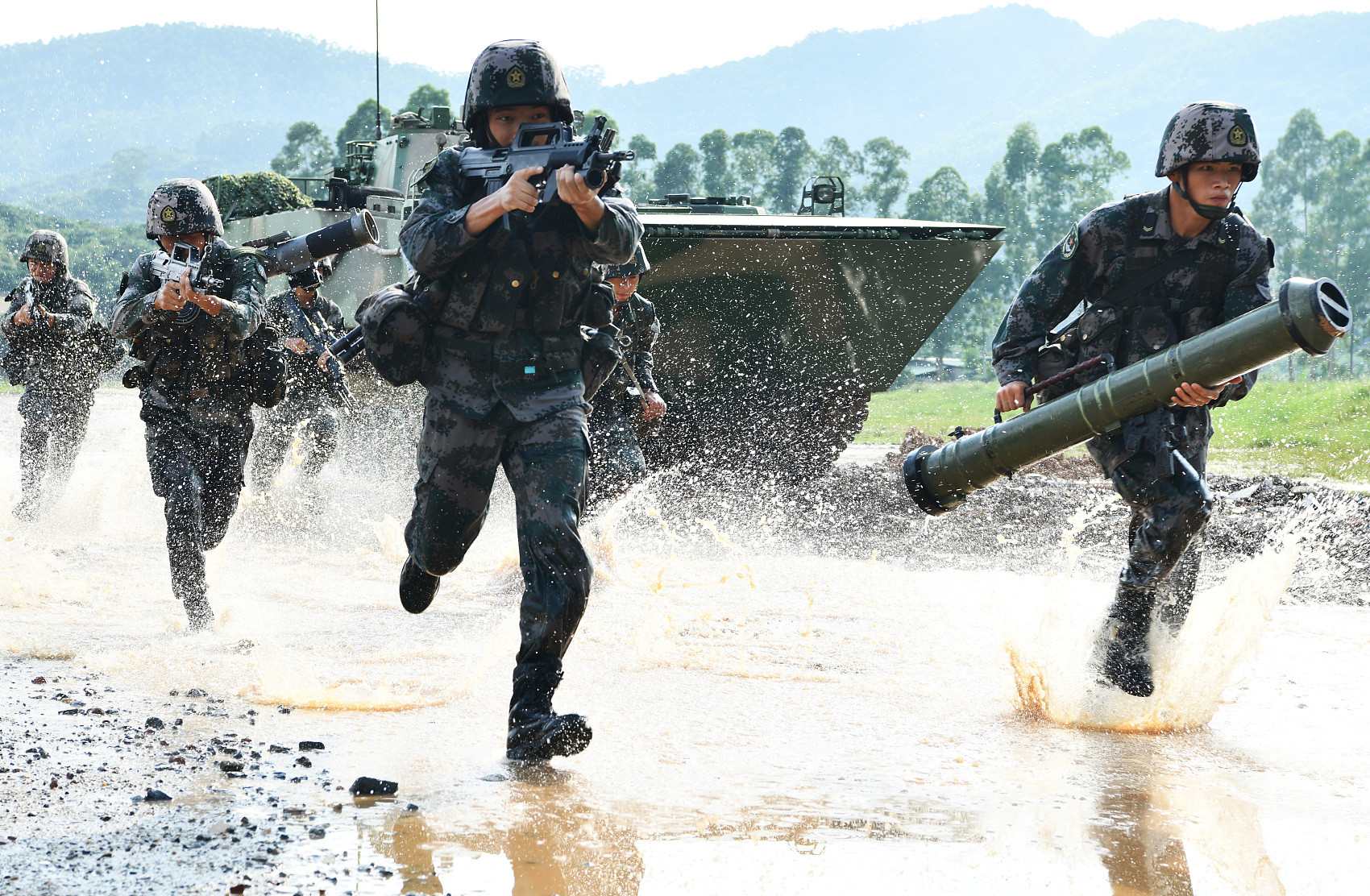 ▲中共解放軍,陸軍,武統,大陸軍隊。（圖／CFP）