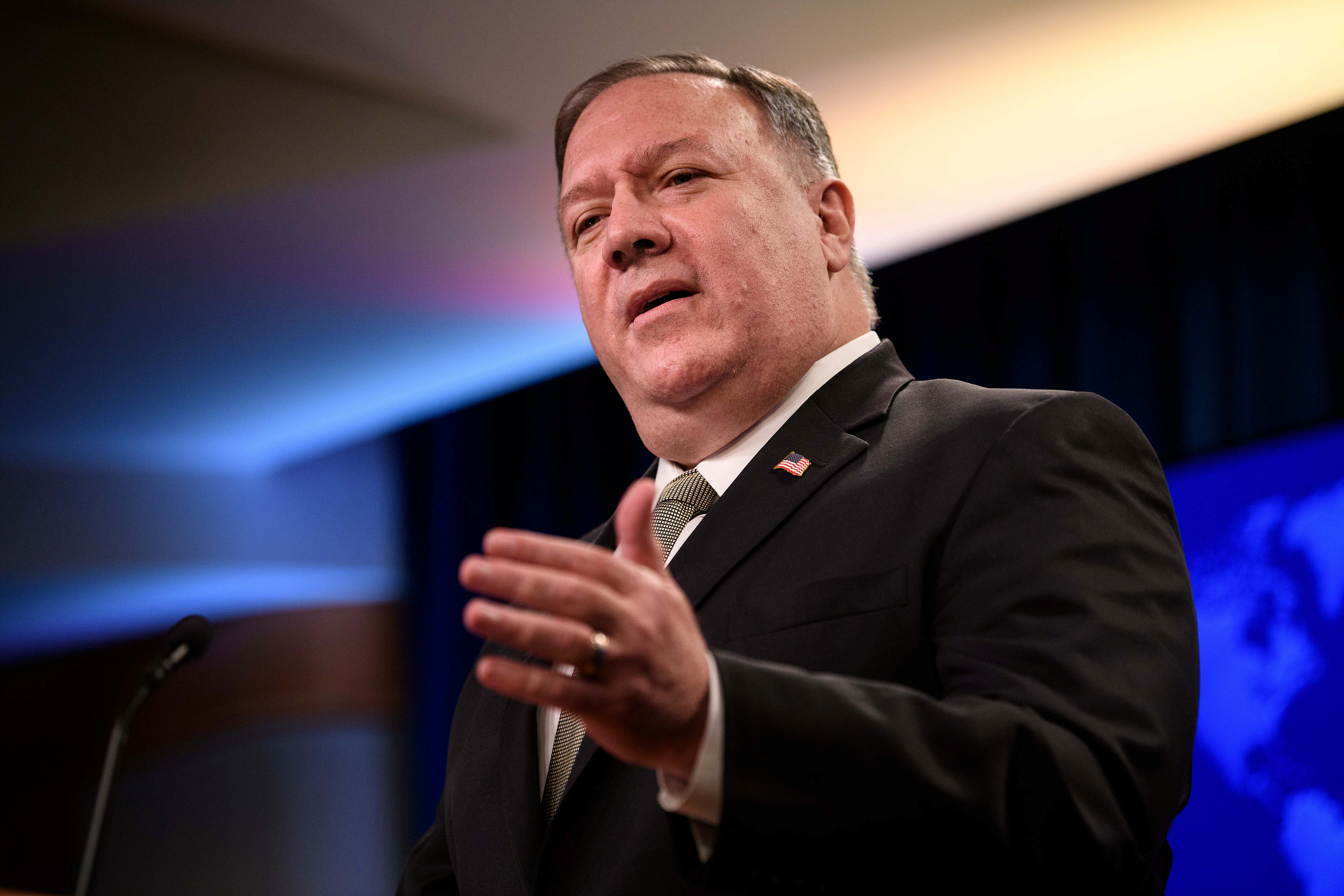 ▲▼美國國務卿蓬佩奧（Mike Pompeo）。（圖／路透）