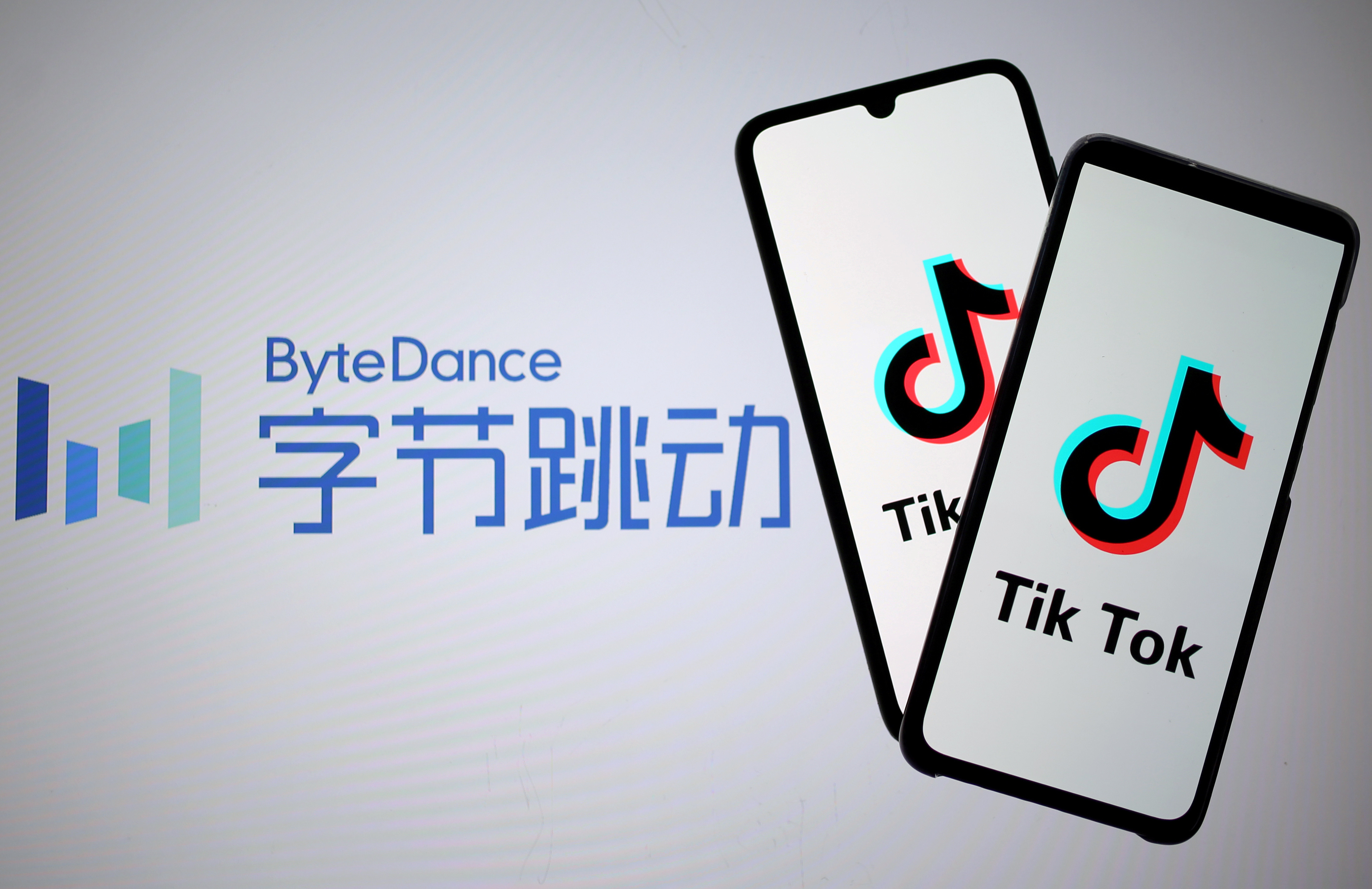 ▲▼字節跳動（ByteDance）和TikTok。（圖／路透）