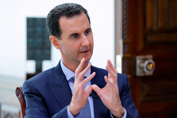 ▲▼敘利亞總統阿塞德（Bashar Assad）。（圖／達志影像／美聯社）