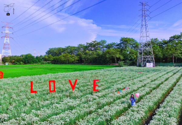 ▲東螺溪鐵塔九月雪。（圖／攝影師《飛翔在天際》授權提供，請勿隨意翻拍，以免侵權。）