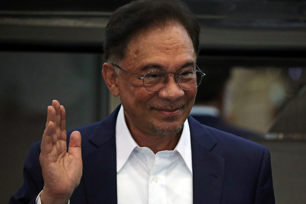 ▲▼安華（Anwar Ibrahim）。（圖／路透）