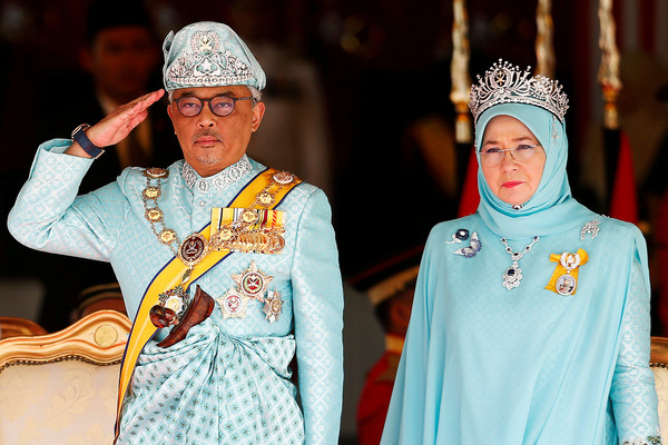 ▲▼馬來西亞最高元首蘇丹阿都拉。（圖／路透）