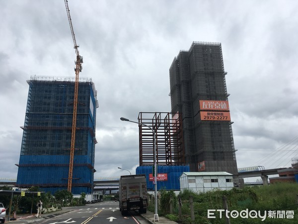 ▲▼ 新北市三重區「左岸京站」基地、二重疏洪道重劃區,三重重劃區,。三重建案（圖／記者張菱育攝）