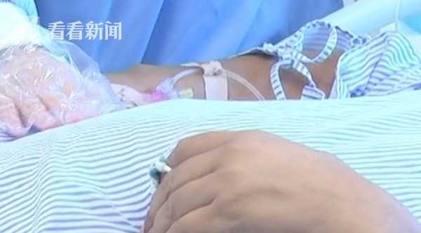 ▲▼  體內濾出數袋油脂!孕婦連吃2天炸雞腹痛送進ICU。（圖／看看新聞）