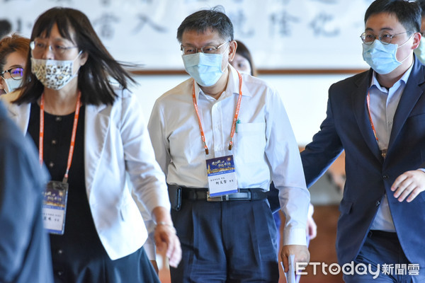 ▲台北市長柯文哲出席世界台灣商會聯合總會年會。（圖／記者林敬旻攝）