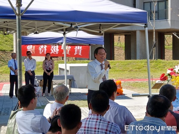 ▲高雄市內門區的實踐大學高雄校區，學生宿舍兩大棟於28日完工啟用。（圖／記者陳崑福翻攝）