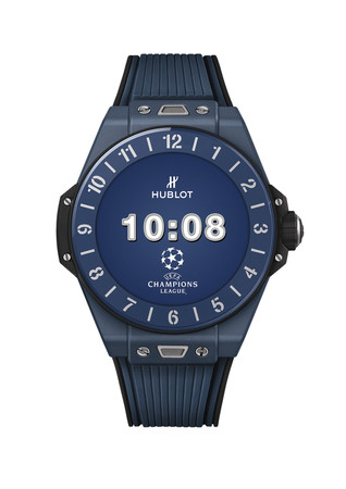 ▲▼官方時計的Hublot 宇舶錶推出 Big Bang e 歐冠盃智能腕錶。（圖／品牌提供）