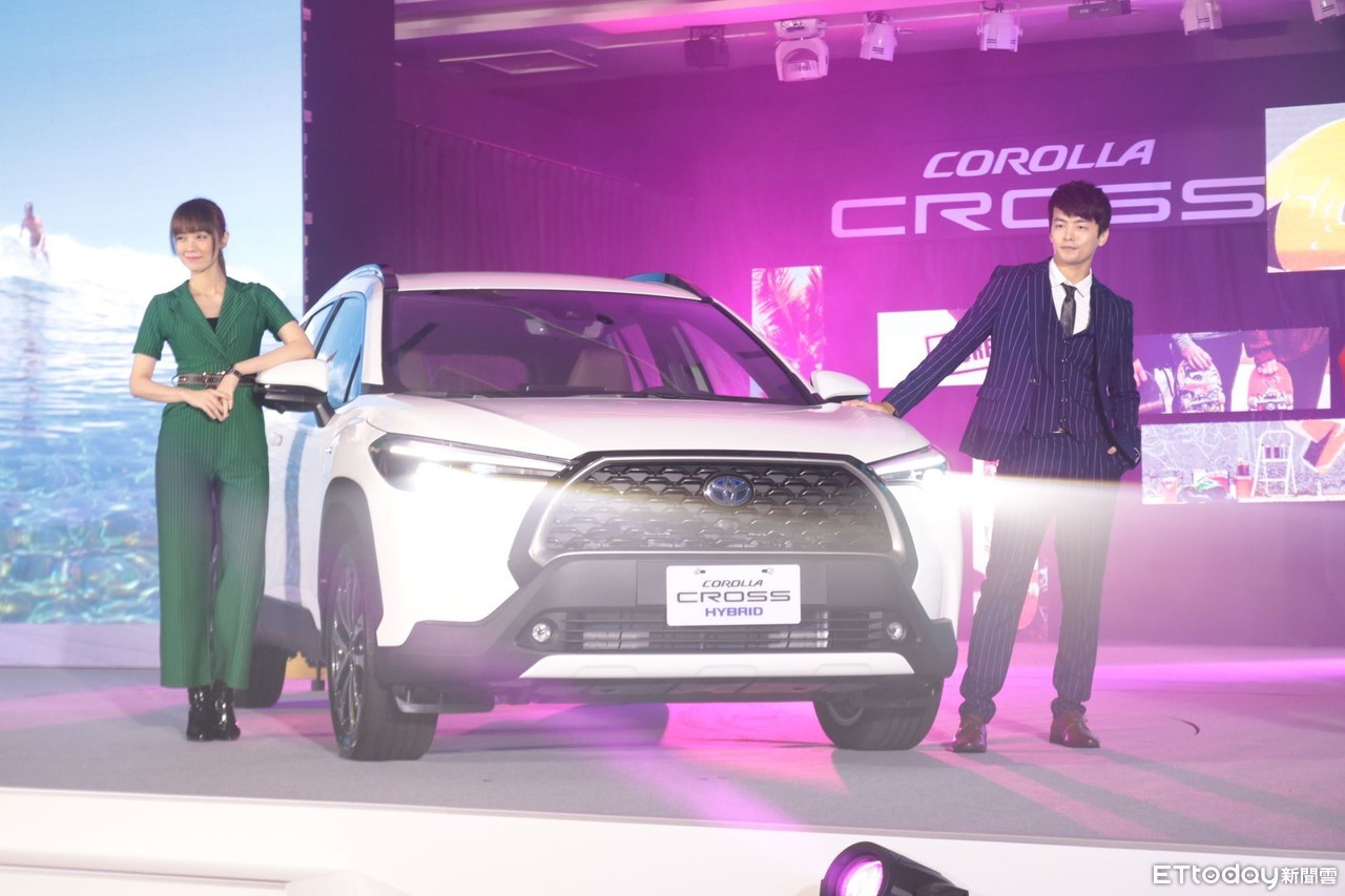 ▲76.5萬起！TOYOTA新神車Corolla Cross上市　目標4萬台橫掃市場。（圖／記者張慶輝攝）