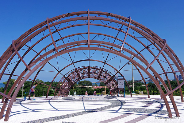 ▲▼十三行文化公園遊戲場。（圖／兔兒毛毛姊妹花提供）