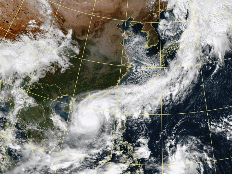▲▼沙德爾颱風、準莫拉菲颱風。（圖／中央氣象局、翻攝NOAA）