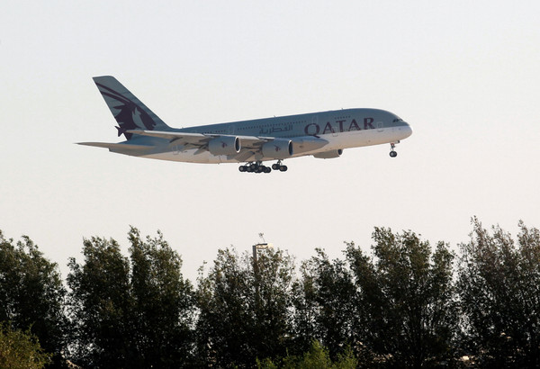 ▲▼卡達航空（Qatar Airways）飛機。（圖／路透社）