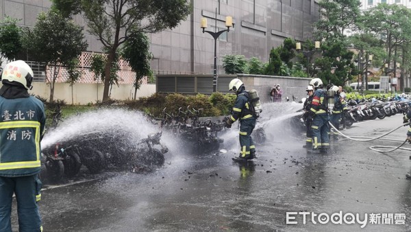 ▲▼信義區火警。（圖／記者黃彥傑攝）